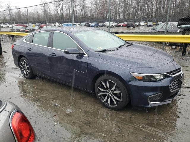 1G1ZD5ST8JF107272 - 2018 CHEVROLET MALIBU LT BLUE photo 4