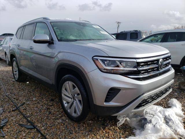 1V2BR2CA5MC523290 - 2021 VOLKSWAGEN ATLAS SEL SILVER photo 4