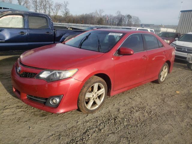 4T1BF1FK2DU657852 - 2013 TOYOTA CAMRY L RED photo 1