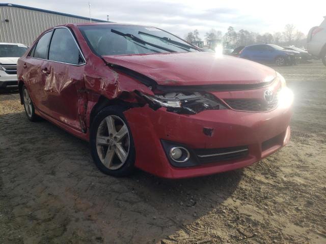 4T1BF1FK2DU657852 - 2013 TOYOTA CAMRY L RED photo 4