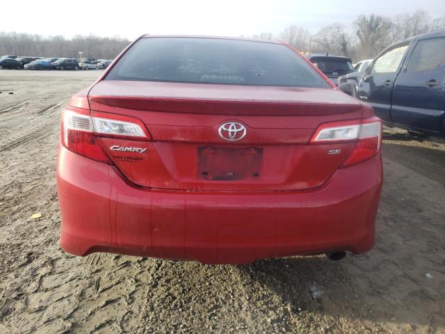 4T1BF1FK2DU657852 - 2013 TOYOTA CAMRY L RED photo 6