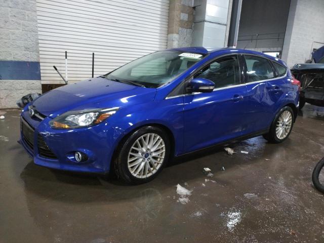 1FADP3N2XEL161993 - 2014 FORD FOCUS TITANIUM BLUE photo 1