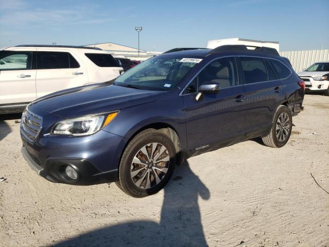 4S4BSANC7H3288617 - 2017 SUBARU OUTBACK 2.5I LIMITED BLUE photo 1