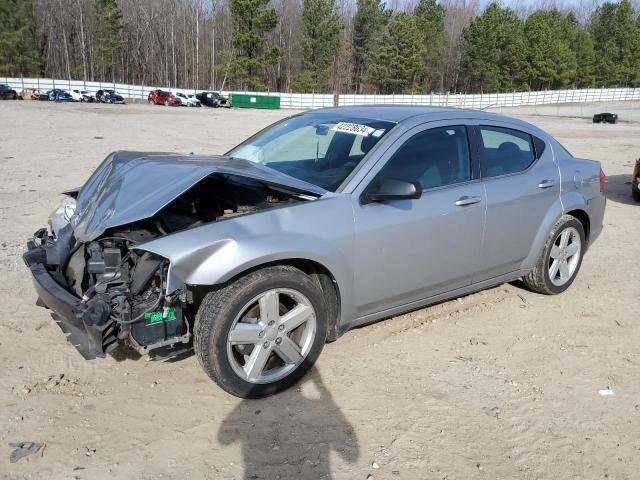 1C3CDZAB2DN624787 - 2013 DODGE AVENGER SE SILVER photo 1