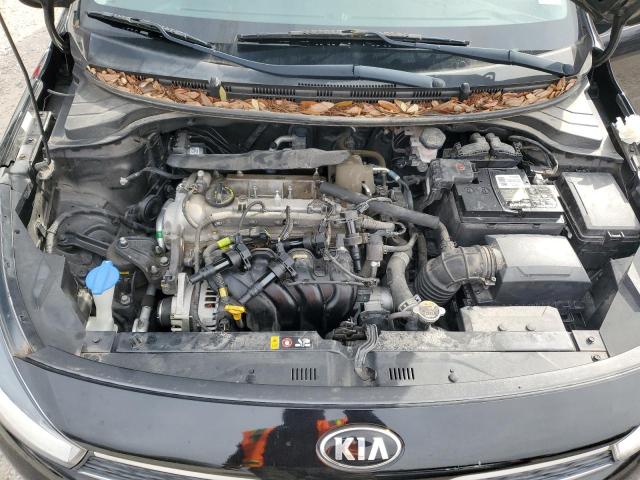 3KPA24AB5KE179586 - 2019 KIA RIO S BLACK photo 11