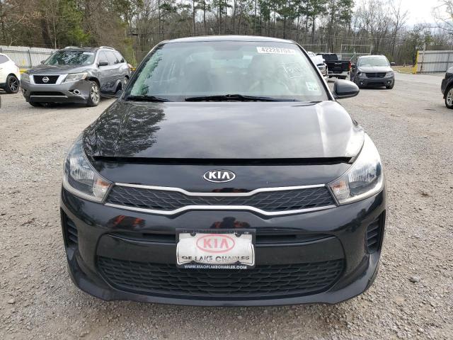 3KPA24AB5KE179586 - 2019 KIA RIO S BLACK photo 5