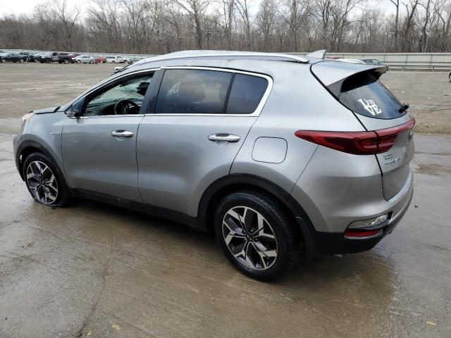 KNDPNCAC1L7717626 - 2020 KIA SPORTAGE EX SILVER photo 2