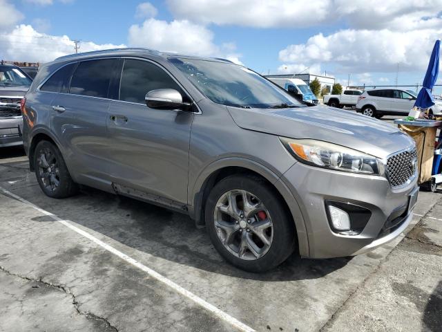 5XYPK4A56GG042705 - 2016 KIA SORENTO SX GRAY photo 4