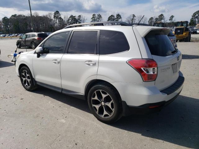 JF2SJGMC5EH464687 - 2014 SUBARU FORESTER 2.0XT TOURING WHITE photo 2