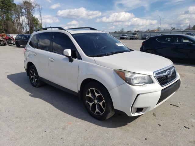 JF2SJGMC5EH464687 - 2014 SUBARU FORESTER 2.0XT TOURING WHITE photo 4