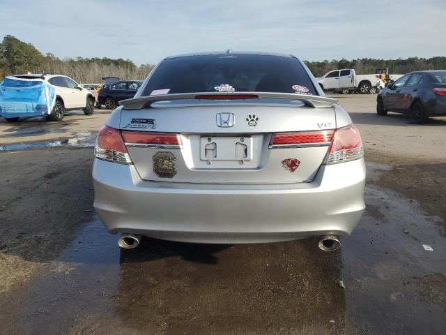 1HGCP3F82CA020452 - 2012 HONDA ACCORD EXL SILVER photo 6