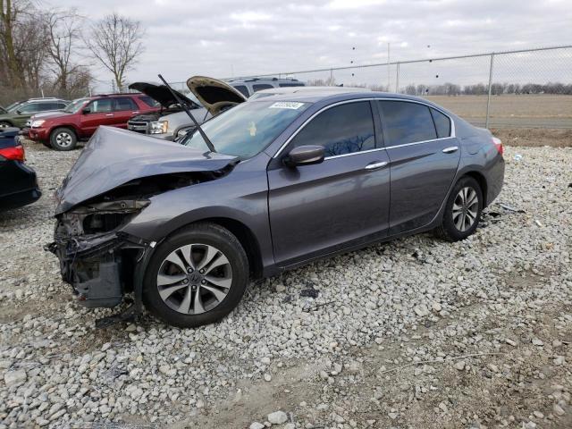 1HGCR2F38FA188917 - 2015 HONDA ACCORD LX GRAY photo 1