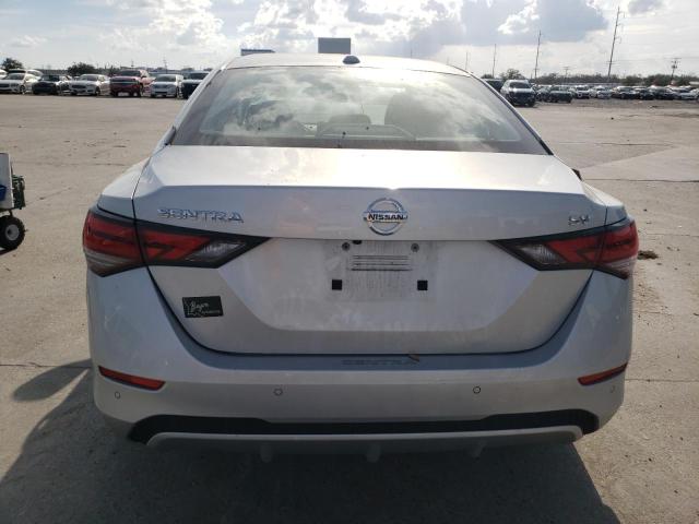 3N1AB8CV9NY306344 - 2022 NISSAN SENTRA SV GRAY photo 6