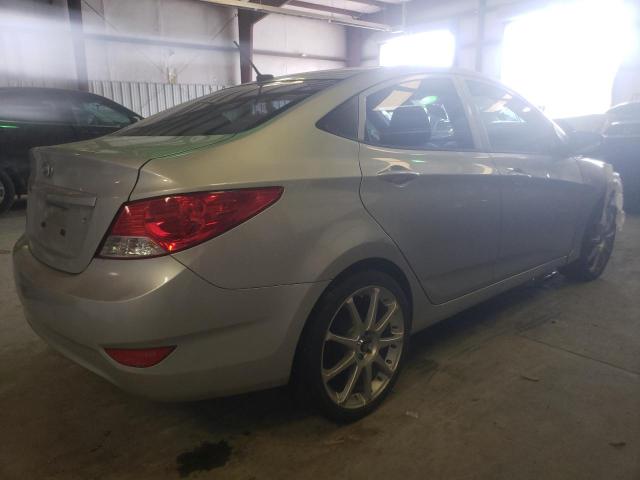 KMHCT4AEXDU475736 - 2013 HYUNDAI ACCENT GLS GRAY photo 3