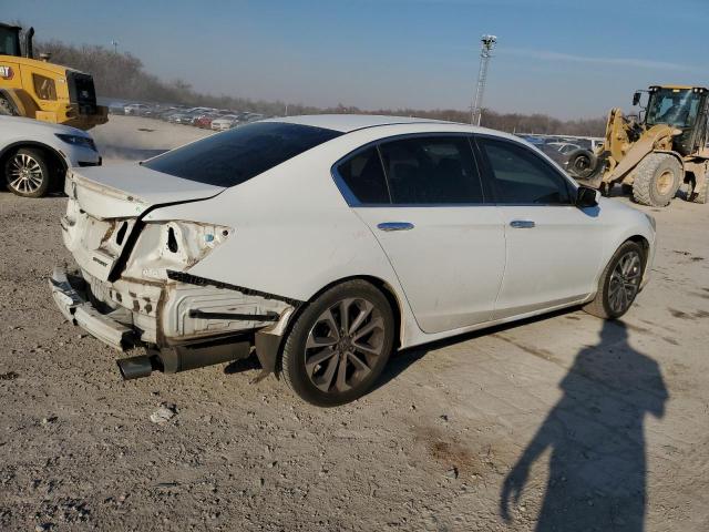 1HGCR2F58DA172229 - 2013 HONDA ACCORD SPORT WHITE photo 3