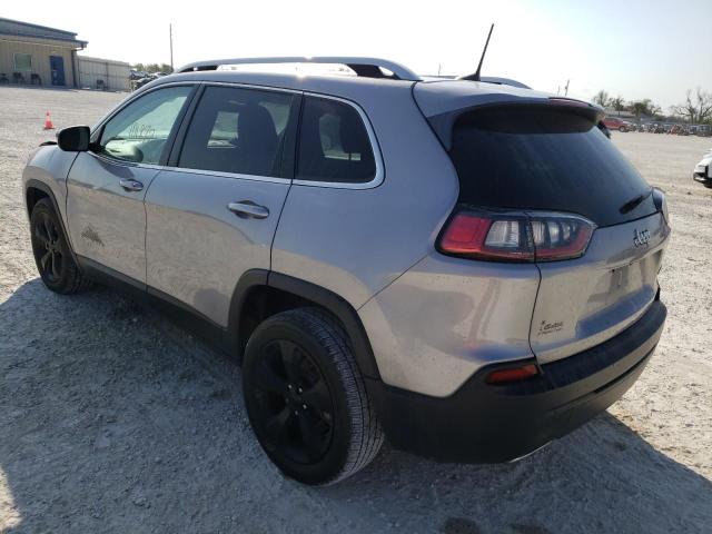 1C4PJLCX2KD145770 - 2019 JEEP CHEROKEE LATITUDE SILVER photo 2