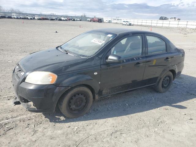 KL1TD56628B085859 - 2008 CHEVROLET AVEO BASE BLACK photo 1