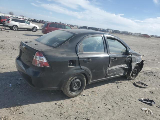 KL1TD56628B085859 - 2008 CHEVROLET AVEO BASE BLACK photo 3
