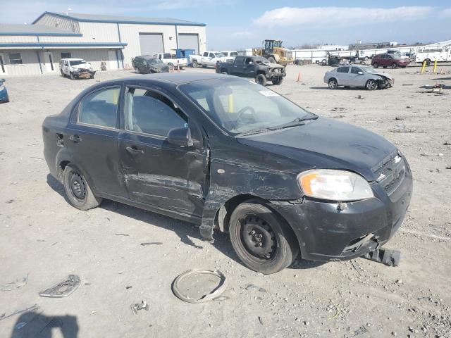 KL1TD56628B085859 - 2008 CHEVROLET AVEO BASE BLACK photo 4