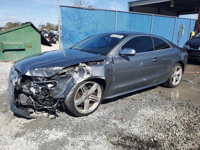 WAUCGAFR8EA043830 - 2014 AUDI S5 PREMIUM PLUS ნაცრისფერი ფოტო 1