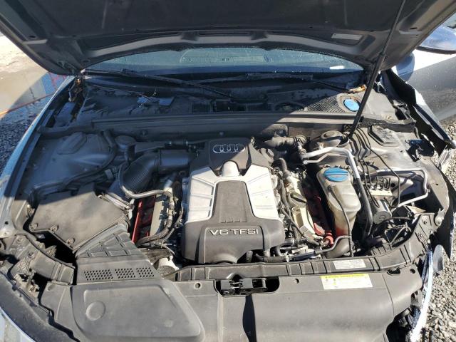 WAUCGAFR8EA043830 - 2014 AUDI S5 PREMIUM PLUS ნაცრისფერი ფოტო 11