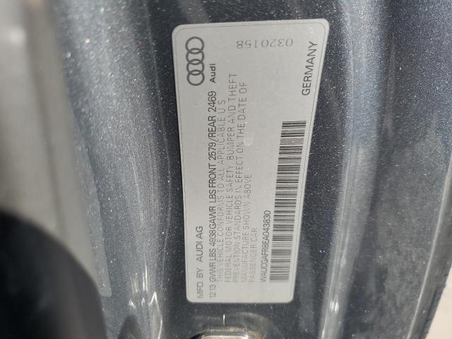 WAUCGAFR8EA043830 - 2014 AUDI S5 PREMIUM PLUS ნაცრისფერი ფოტო 12