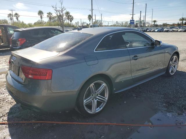 WAUCGAFR8EA043830 - 2014 AUDI S5 PREMIUM PLUS ნაცრისფერი ფოტო 3