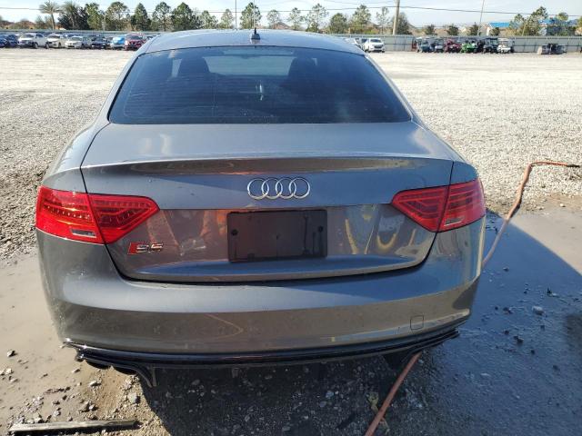 WAUCGAFR8EA043830 - 2014 AUDI S5 PREMIUM PLUS ნაცრისფერი ფოტო 6
