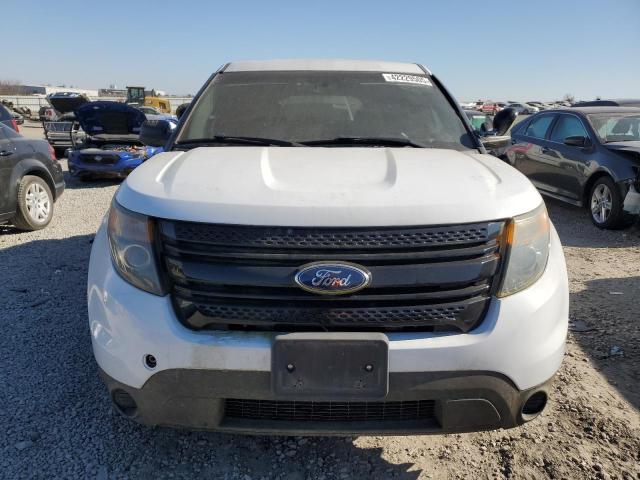 1FM5K8AR4EGA81042 - 2014 FORD EXPLORER POLICE INTERCEPTOR თეთრი ფოტო 5