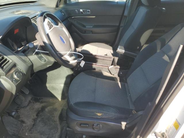 1FM5K8AR4EGA81042 - 2014 FORD EXPLORER POLICE INTERCEPTOR თეთრი ფოტო 7