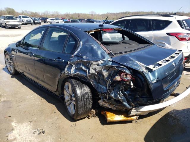 6G2ER57779L168362 - 2009 PONTIAC G8 BLUE photo 3