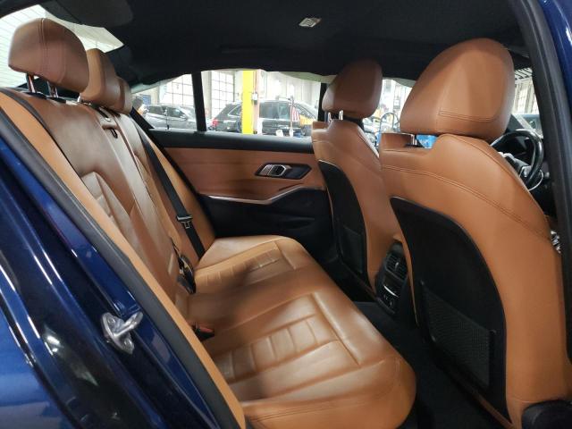 WBA5R7C55KAJ86477 - 2019 BMW 3 SERIES BLUE photo 10