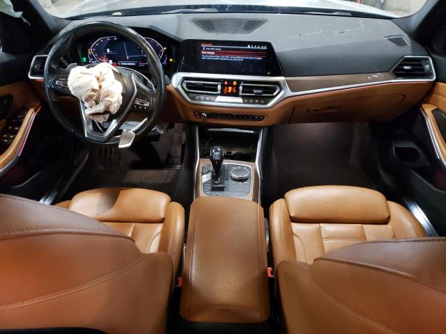 WBA5R7C55KAJ86477 - 2019 BMW 3 SERIES BLUE photo 8