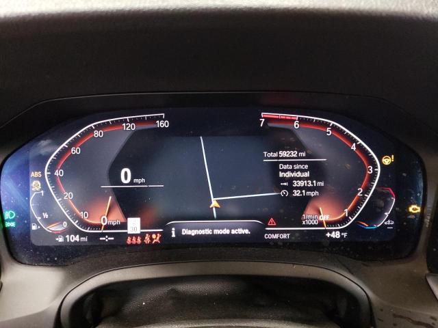 WBA5R7C55KAJ86477 - 2019 BMW 3 SERIES BLUE photo 9