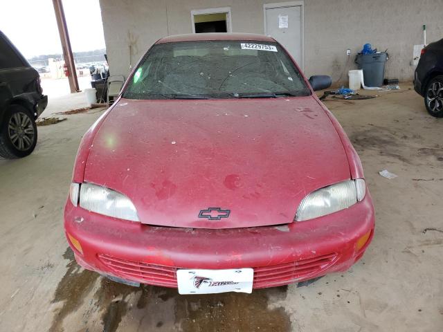 1G1JC1242X7244048 - 1999 CHEVROLET CAVALIER BASE RED photo 5