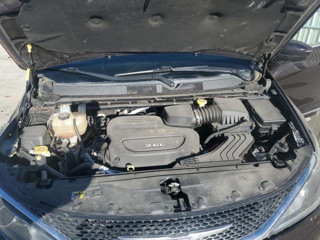 2C4RC1EG1HR652959 - 2017 CHRYSLER PACIFICA TOURING L PLUS BLACK photo 12