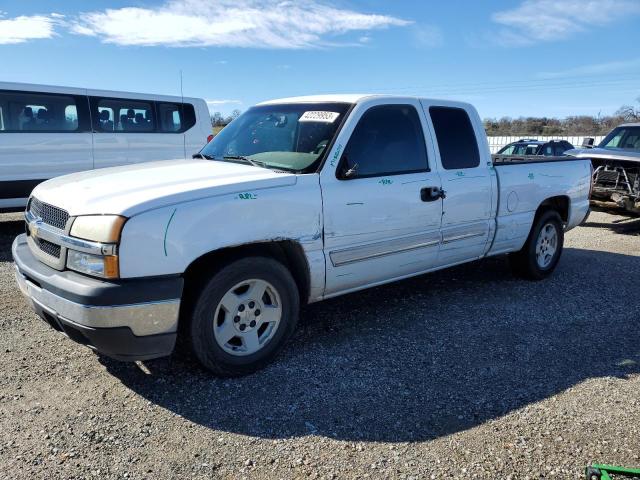 2GCEC19T451397336 - 2005 CHEVROLET SILVER1500 C1500 WHITE photo 1