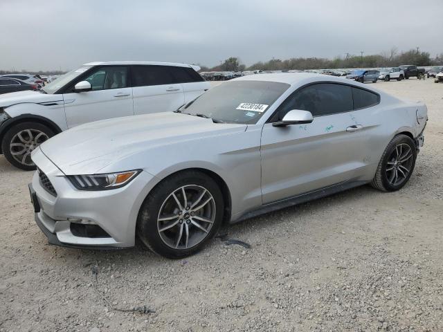 1FA6P8TH2H5239771 - 2017 FORD MUSTANG SILVER photo 1