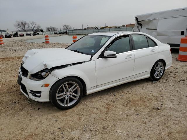 WDDGF4HB1DR273949 - 2013 MERCEDES-BENZ C 250 WHITE photo 1