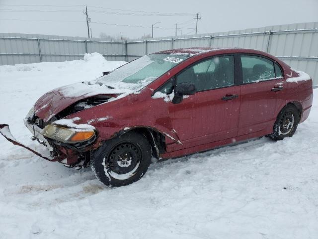 2HGFA16336H009716 - 2006 HONDA CIVIC DX VP Bordo foto 1