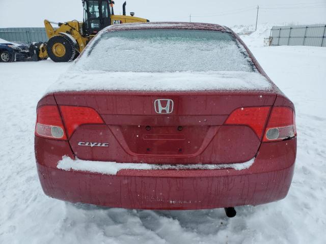 2HGFA16336H009716 - 2006 HONDA CIVIC DX VP Bordo foto 6