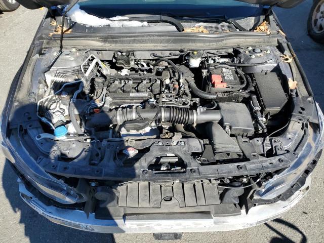 1HGCV1F18KA143846 - 2019 HONDA ACCORD LX GRAY photo 11