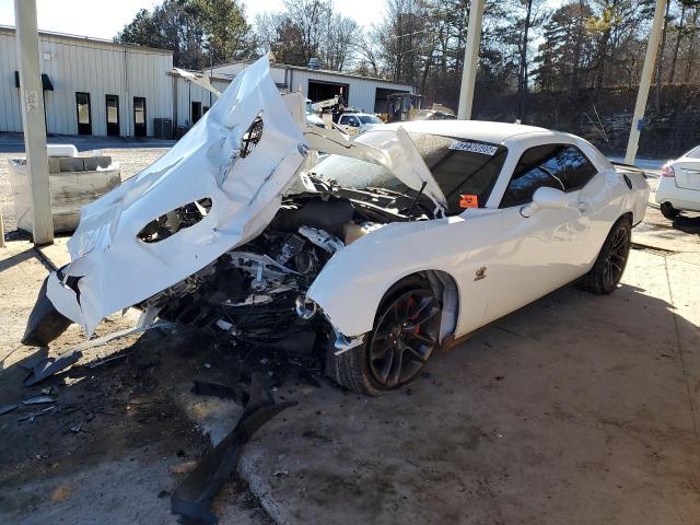 2C3CDZFJ0MH646344 - 2021 DODGE CHALLENGER R/T SCAT PACK WHITE photo 1