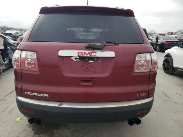 1GKER13D29J133404 - 2009 GMC ACADIA SLE BURGUNDY photo 6