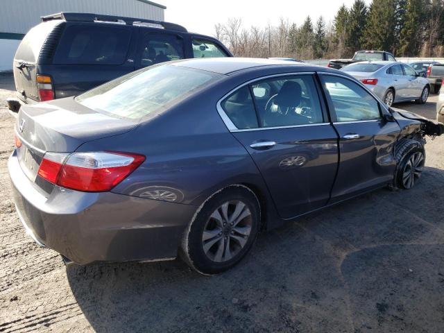 1HGCR2F37EA293821 - 2014 HONDA ACCORD LX GRAY photo 3