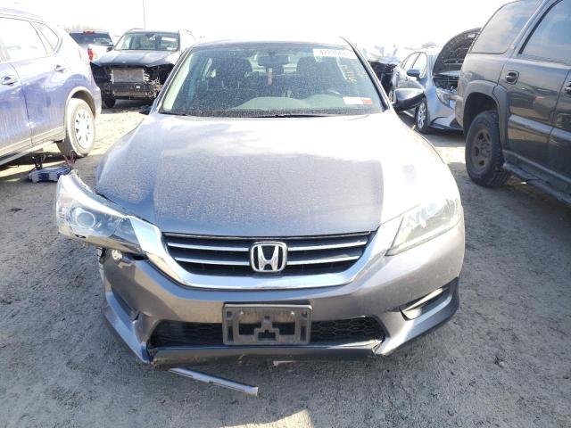 1HGCR2F37EA293821 - 2014 HONDA ACCORD LX GRAY photo 5