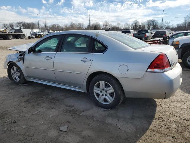 2G1WA5EK5A1154457 - 2010 CHEVROLET IMPALA LS SILVER photo 2