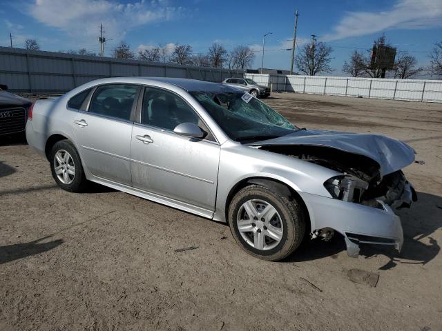 2G1WA5EK5A1154457 - 2010 CHEVROLET IMPALA LS SILVER photo 4