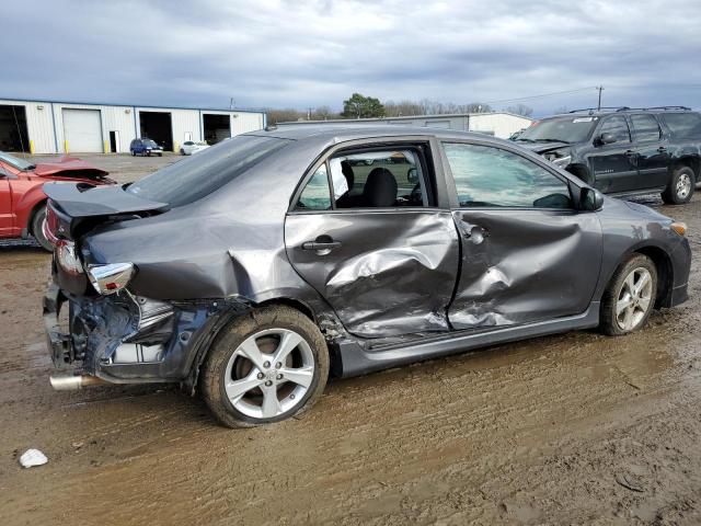 5YFBU4EE9CP035381 - 2012 TOYOTA COROLLA BASE GRAY photo 3