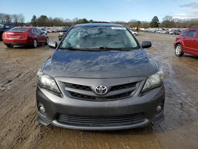 5YFBU4EE9CP035381 - 2012 TOYOTA COROLLA BASE GRAY photo 5